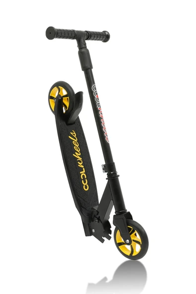 2 ADET Cool Wheels 2 Tekerlekli Sarı Scooter 8+ - Resim 2