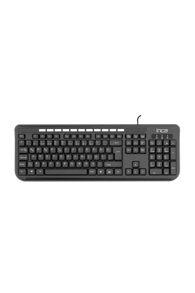 3 ADET Inca Ik-275Qu Q Multımedıa Soft Touch Black Keyboard ürün görseli 1
