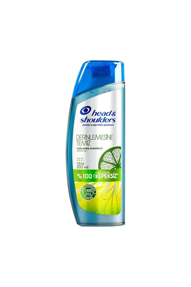 2 ADET Head and Shoulders Şampuan 300ml Derinlemesine Temizlik Yaş Kontrol ürün görseli 1