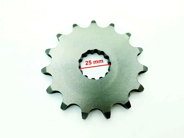 Suzuki Ön Dişli 525-15T İç 25X13 Tırnak Uyumlu Dl 1000 Öm ürün görseli 1