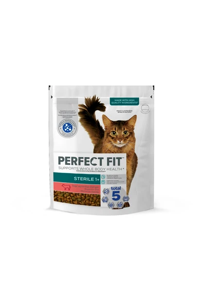 4 ADET Perfect Fit Kısır Yetişkin Sığırlı Kuru Mama 750 G ürün görseli 1