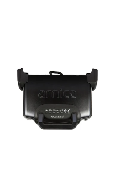 3 ADET Arnica Ayvalık Stil GH26262 1750 W Tost Makinesi Siyah ürün görseli 1