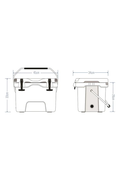 Icepeak Aden Buzluk 15 Litre - Resim 2
