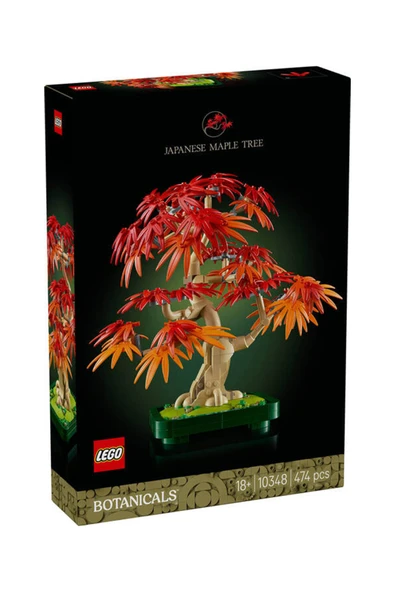 4 ADET Lego Botanicals Japon Kırmızı Akçaağaç Bonsai Ağacı 10348 ürün görseli 1