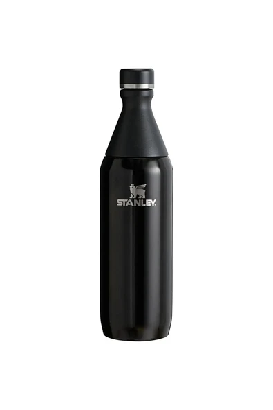 4 ADET Stanley All Day Slim Bottle Vakum Yalıtımlı Şişe Siyah 0,6 Litre ürün görseli 1