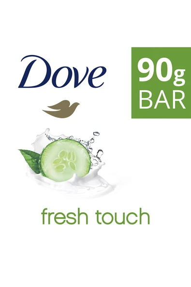 4 ADET Dove Cream Bar Sabun Ferah Dokunuş 90 g ürün görseli 1