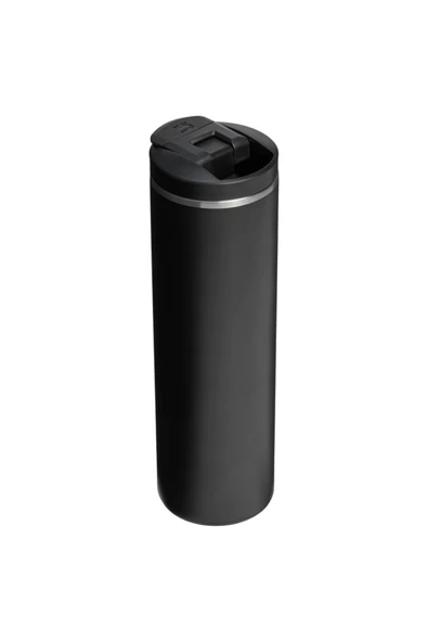 2 ADET Stanely The Transit Fliptop Mug 0.47 Litre Black - Resim 2