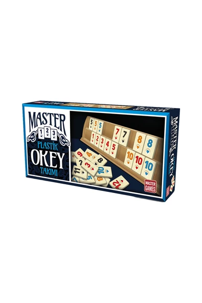 2 ADET Master Plastik Okey Takımı ürün görseli 1