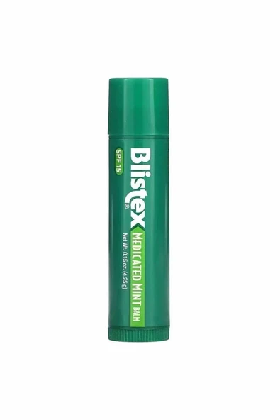 2 ADET Blistex Medicated Lip Balm SPF 15 - Resim 2