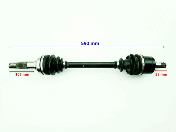 Atv Trk Ön Aks Sağ 590X800Cc Komple Orj ürün görseli 1