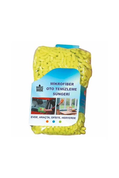 3 ADET  Magic Dose Mikrofiber Temizlik Süngeri ürün görseli 1