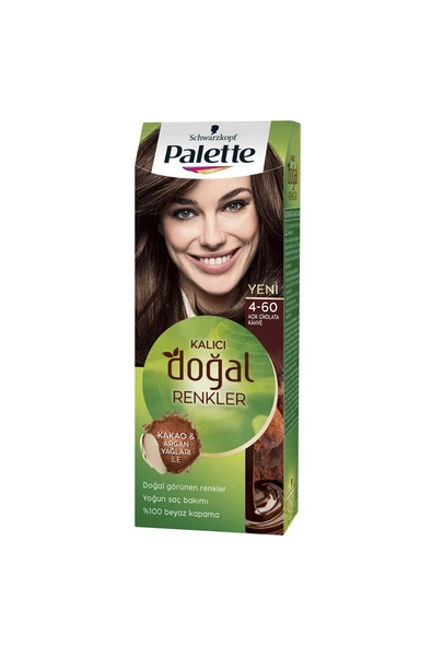3 ADET  Palette Natural Saç Boyası 4.60 Altın Kakao ürün görseli 1