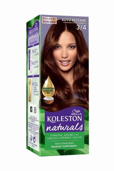 3 ADET  Koleston Naturals Saç Boyası Maxi 3/4 ürün görseli 1