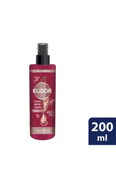 4 ADET   Elidor Bakım Sütü 200ml Keratin ürün görseli 1