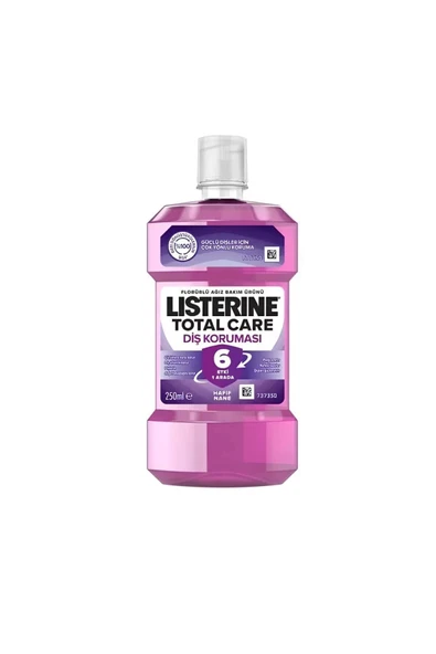 3 ADET  Listerine Ağız Suyu Total Care 250 Ml ürün görseli 1