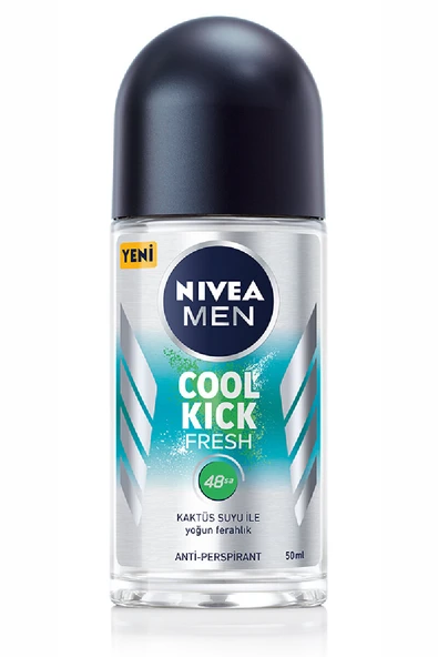 2 ADET  Nivea Roll-on Cool Kick Fresh 50 ml ürün görseli 1