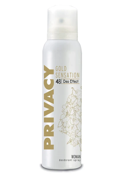 4 ADET   Privacy Deodorant 150Ml Gold Women ürün görseli 1