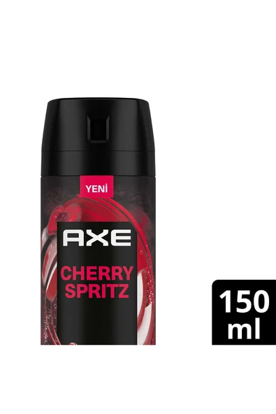 2 ADET  Axe Premium Deodorant Cherry Spritz 150 ml - Resim 2
