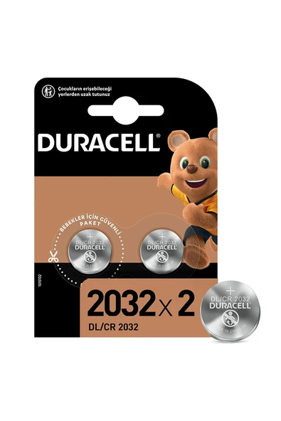 3 ADET  DURACELL Lityum 3 Volt 2'li Pil ürün görseli 1