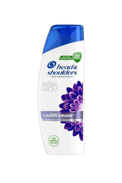 2 ADET  Head And Shoulders Şampuan Extra Hacim 1+1 330 ml ürün görseli 1