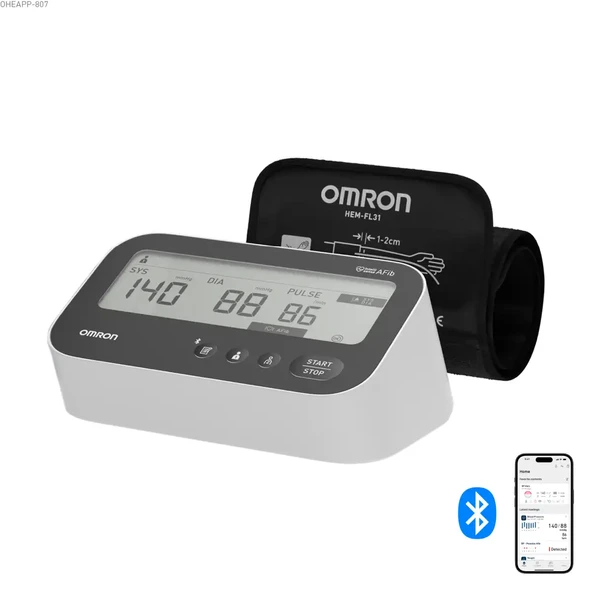 Omron M4 Connect AFib Üst Koldan Ölçer Dijital Tansiyon Aleti ürün görseli 1