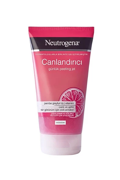3 ADET  Neutrogena 150Ml Pembe Greyfurt Peeling Jel ürün görseli 1