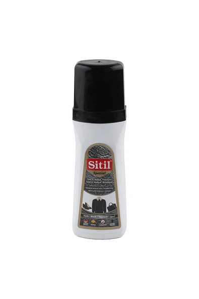 Sitil Ayakkabı Boyası Süet Likit 100 ml Siyah ürün görseli 1