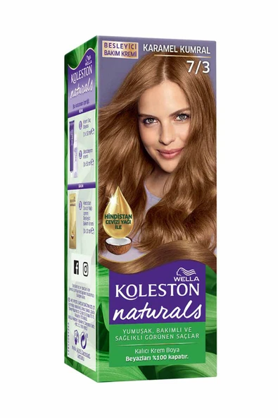 Koleston Naturals Saç Boyası Maxi Karamel Kumral 7/3 ürün görseli 1