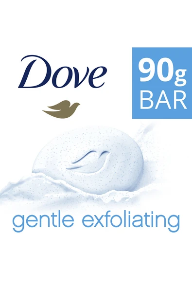 3 ADET  Dove Cream Bar Sabun Exfoliating 90G ürün görseli 1