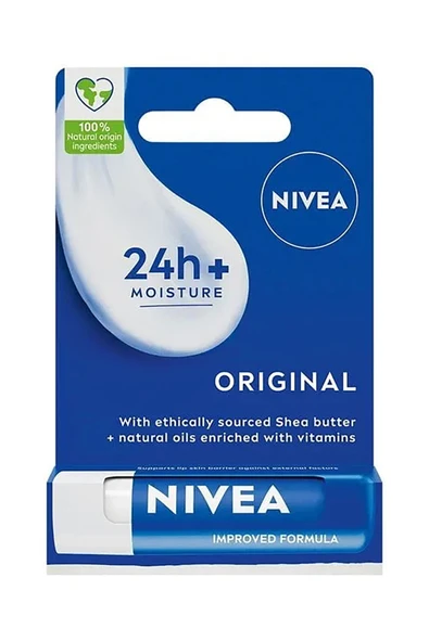 2 ADET  Nivea Lip Dudak Bakım Kremi Original ürün görseli 1