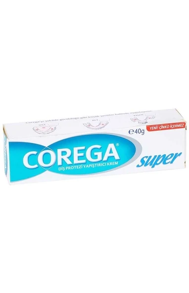 4 ADET   Corega Yapıştırıcı Krem Naneli 40 g ürün görseli 1