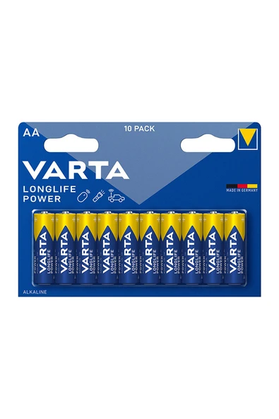 2 ADET  Varta Longlife Power AA 10'lu Kalem Pil ürün görseli 1