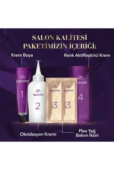 Koleston Saç Boyası 2/0 Siyah - Resim 2