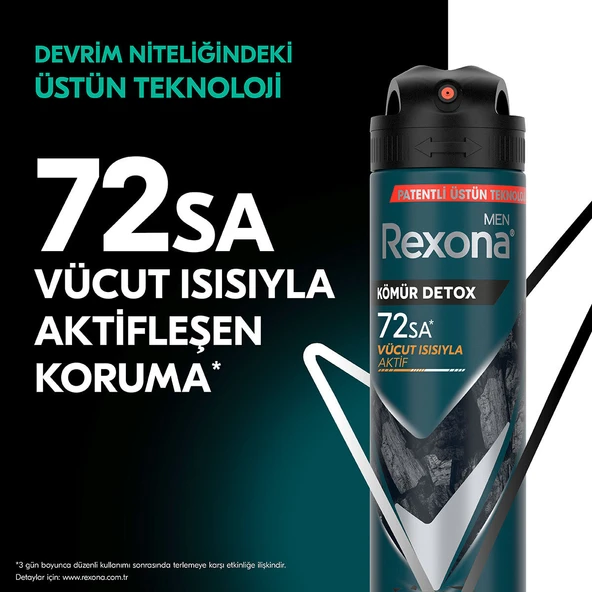 Rexona Black & White Diamond Invisible Deodorant 150 ml - Resim 2