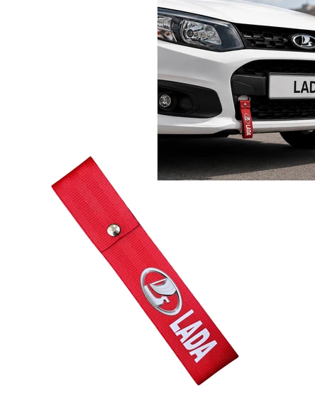 Lada Uyumlu Kırmızı Renk Yüksek Kalite Tampon Dili & Çeki Ipi ürün görseli 1