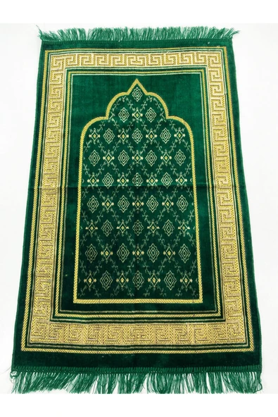 MinikButik Kadife Namaz Seccadesi ürün görseli 1