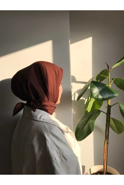 Organic Scarfs Kadın Testtür Mio Caz Eşarp Hijap Modeli ürün görseli 1