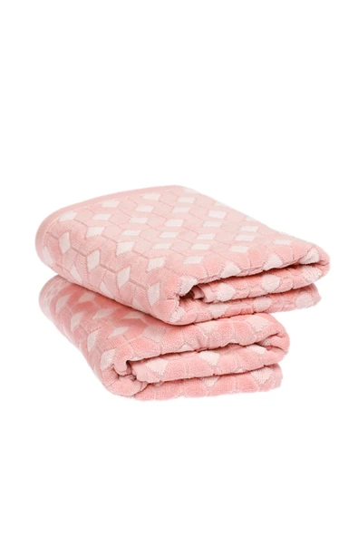 Özdilek Decora 2'li Kadife El Ve Yüz Havlusu 50x90 Cm Pembe ürün görseli 1