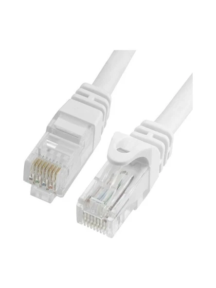 Cat6 Network Internet Ethernet Bilgisayar Kablosu RJ45 5 Metre Patch Kablo - Resim 3