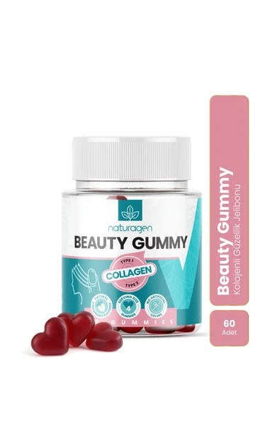 Naturagen Beauty Gummy - 60 Gummy ürün görseli 1