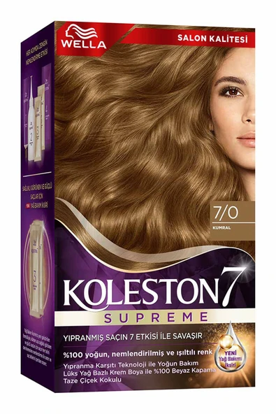 Koleston Saç Boyası 7/0 Orta Kumral ürün görseli 1