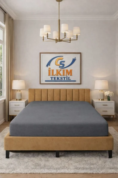 cs ilkim cs İLKİM Lastikli Pamuk Penye Çarşaf 100x200 - fitted sheet ürün görseli 1