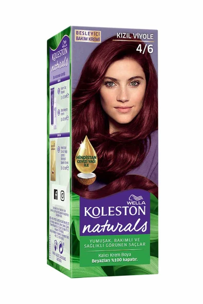 Koleston Naturals Saç Boyası Maxi Kızıl Viyole 4/6 ürün görseli 1