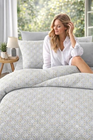 cs ilkim %100 Pamuk Yonca Desen Çift Kişilik Pike 200*240 cm (YENİ MODEL) ürün görseli 1