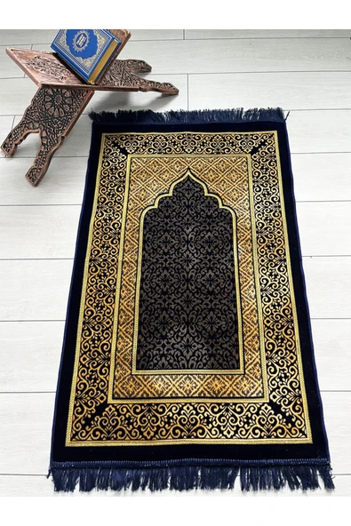 MinikButik Kadife Namaz Seccadesi ürün görseli 1