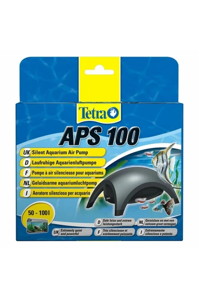 Tetra Aps 100 Sessiz Hava Motoru Siyah 50/100 L Akvaryum ürün görseli 1