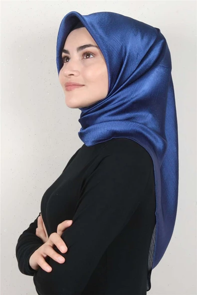 PİRAMİT Diamond Janjan Eşarp 4103-18 Parlement Mavisi ürün görseli 1