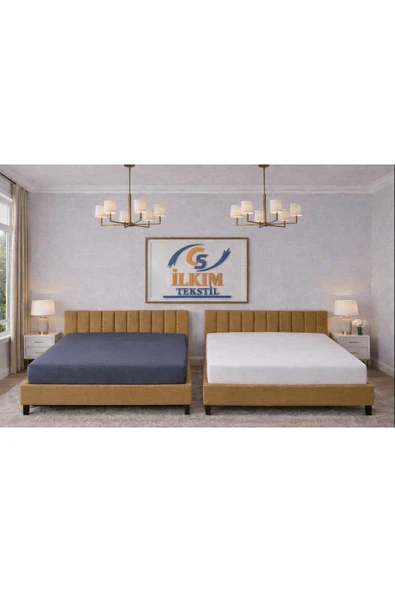 cs ilkim 2'li Comford Penye Çarşaf fitted 100x200 ürün görseli 1
