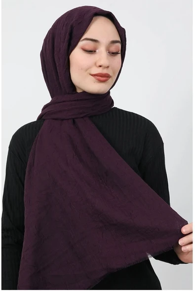 Mides scarf Bambu Kraş Şal Modeli ürün görseli 1