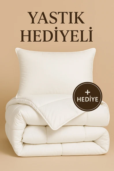 Binna Soft Tek Kişilik Silikon Yorgan Seti + 1 Yastık Hediyeli ürün görseli 1